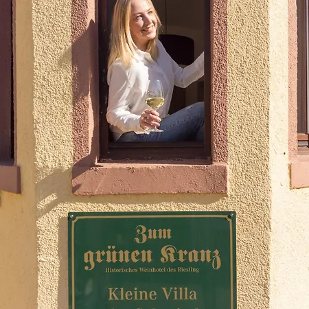 Weinhotel Des Riesling Zum Grünen Kranz Rüdesheim am Rhein