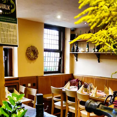 Weinhotel Des Riesling Zum Gruenen Kranz 吕德斯海姆