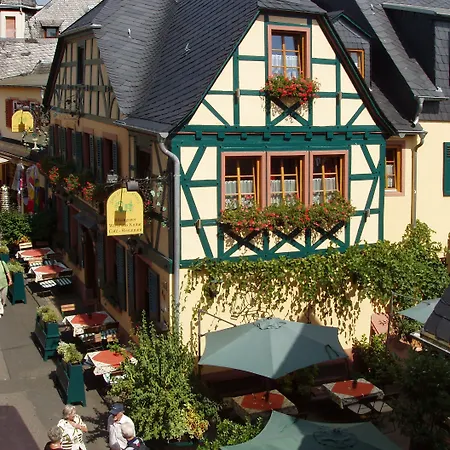 酒店 Weinhotel Des Riesling Zum Gruenen Kranz