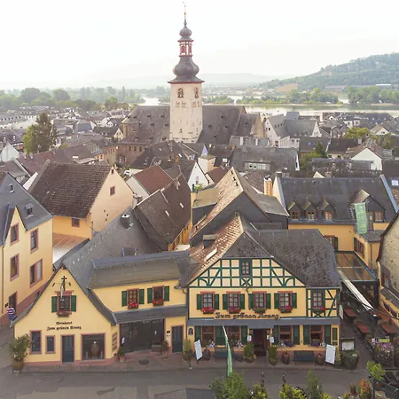 Hotell Weinhotel Des Riesling Zum Gruenen Kranz Rüdesheim am Rhein