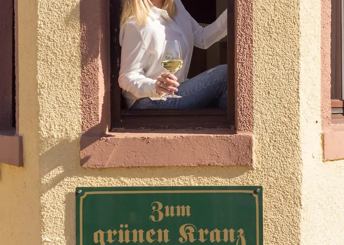 Weinhotel Des Riesling Zum Gruenen Kranz Ruedesheim am Rhein