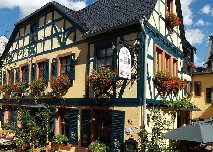 Weinhotel Des Riesling Zum Gruenen Kranz 3* Ruedesheim am Rhein